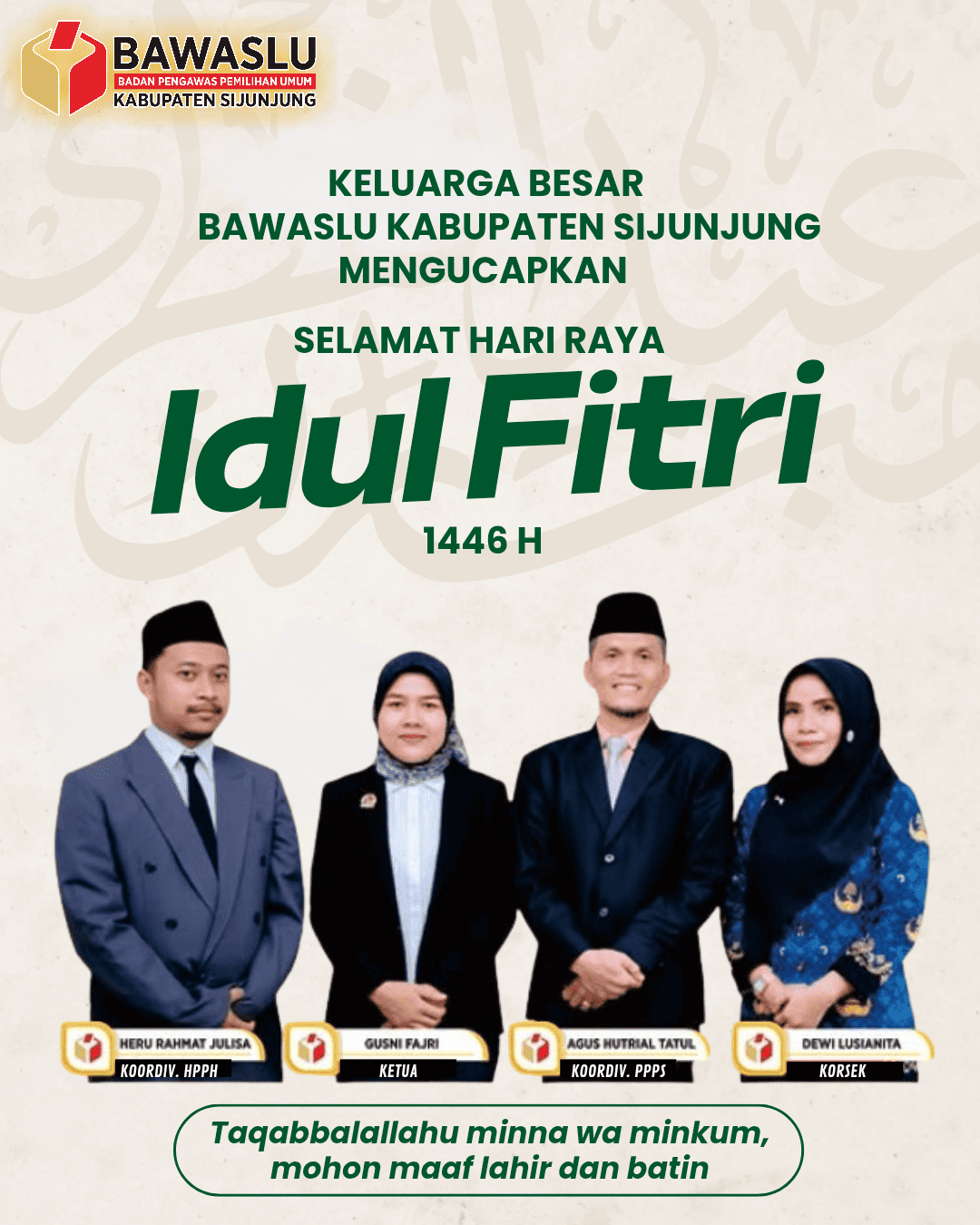 IDUL FITRI 1446 H