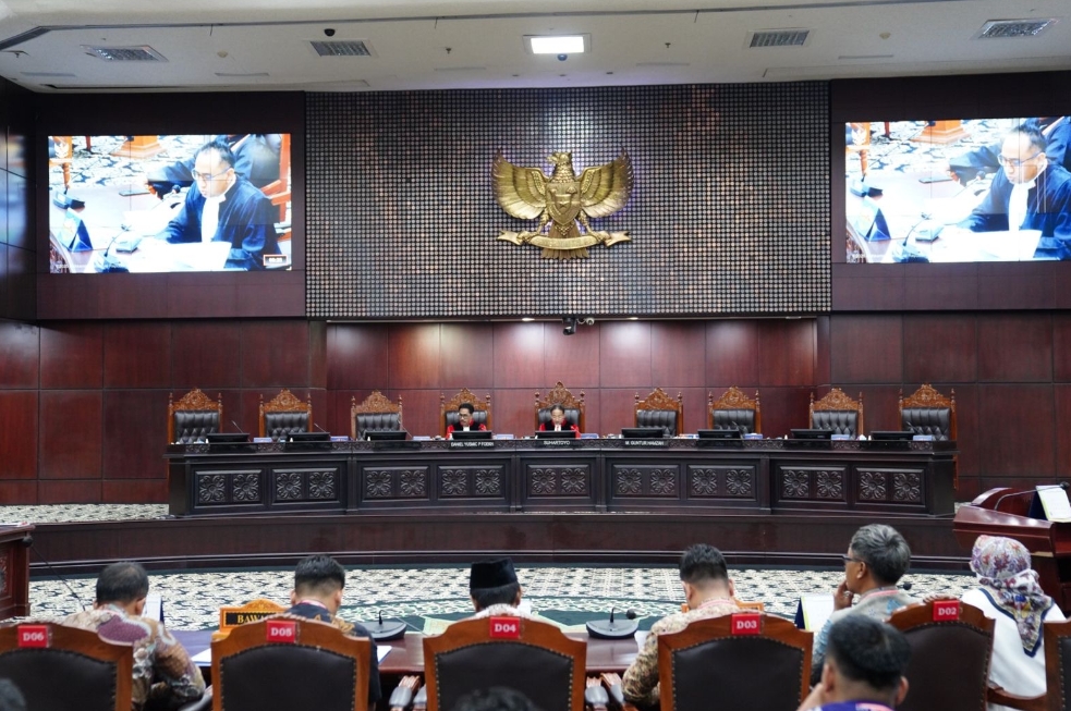 Sidang Perdana PHP MK