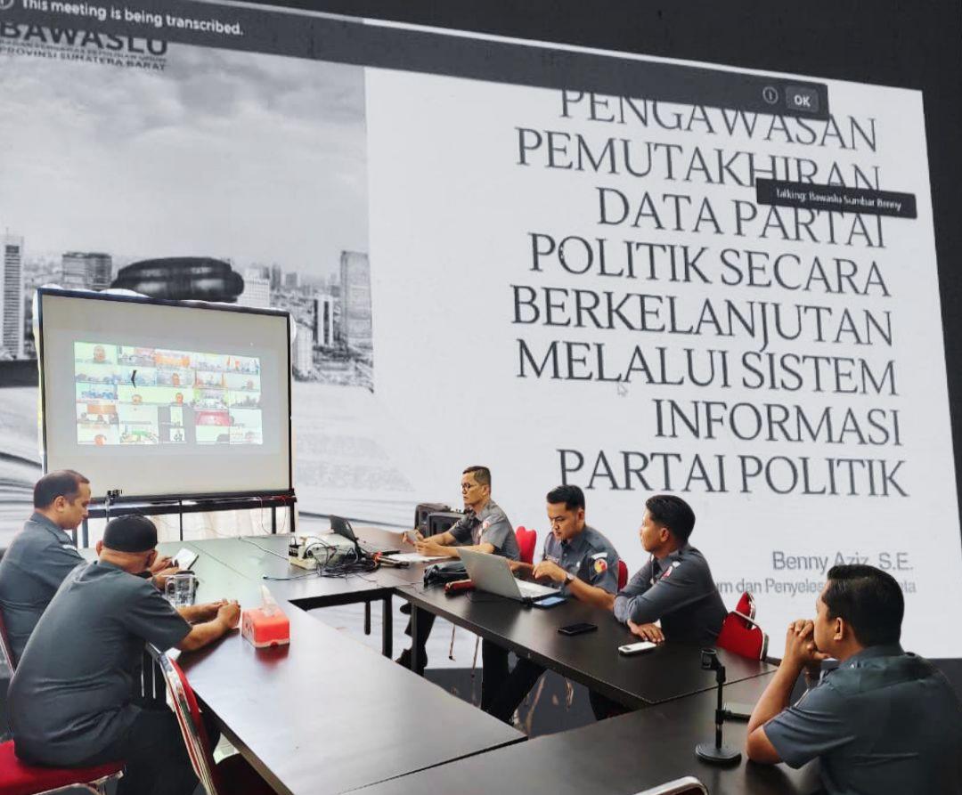 RDK PERSIAPAN PENGAWASAN SIPOL