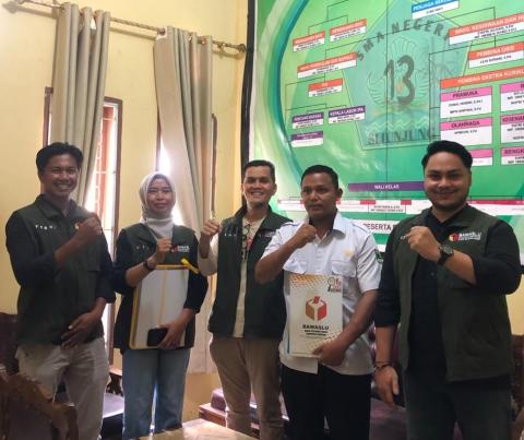 KUNJUNGAN SOSIALISASI KERJA SAMA KE SMAN 13 SJJ