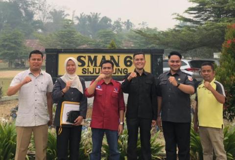 KUNJUNGAN BAWASLU SJJ KE SMAN 6 SJJ 