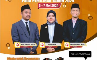 PENDAFTARAN PANWASCAM 2024