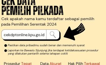 CEK DATA PEMILIH PILKADA