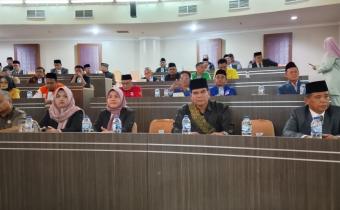 RAPAT ISITIMEWA DPRD SIJUNJUNG