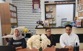 Rapat Daring Uji Petik PDPB Puslitbangdiklat Bawaslu RI